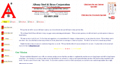 Desktop Screenshot of albanysteel.com